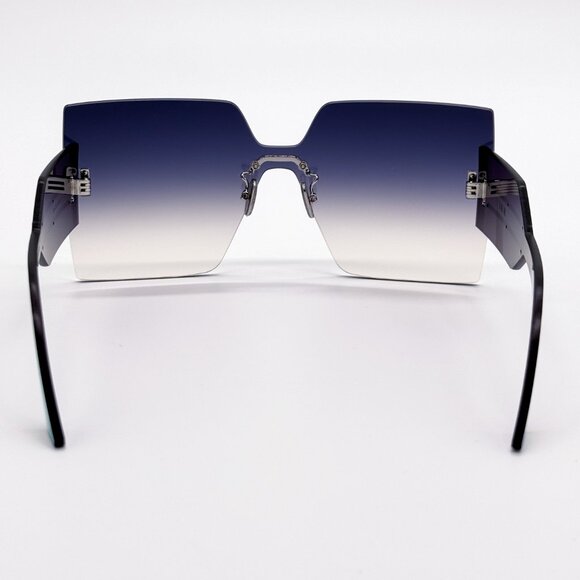 NEW DIORCLUB M5U F0A5 GREY WOMEN SUNGLASSES DIOR - Picture 8 of 14